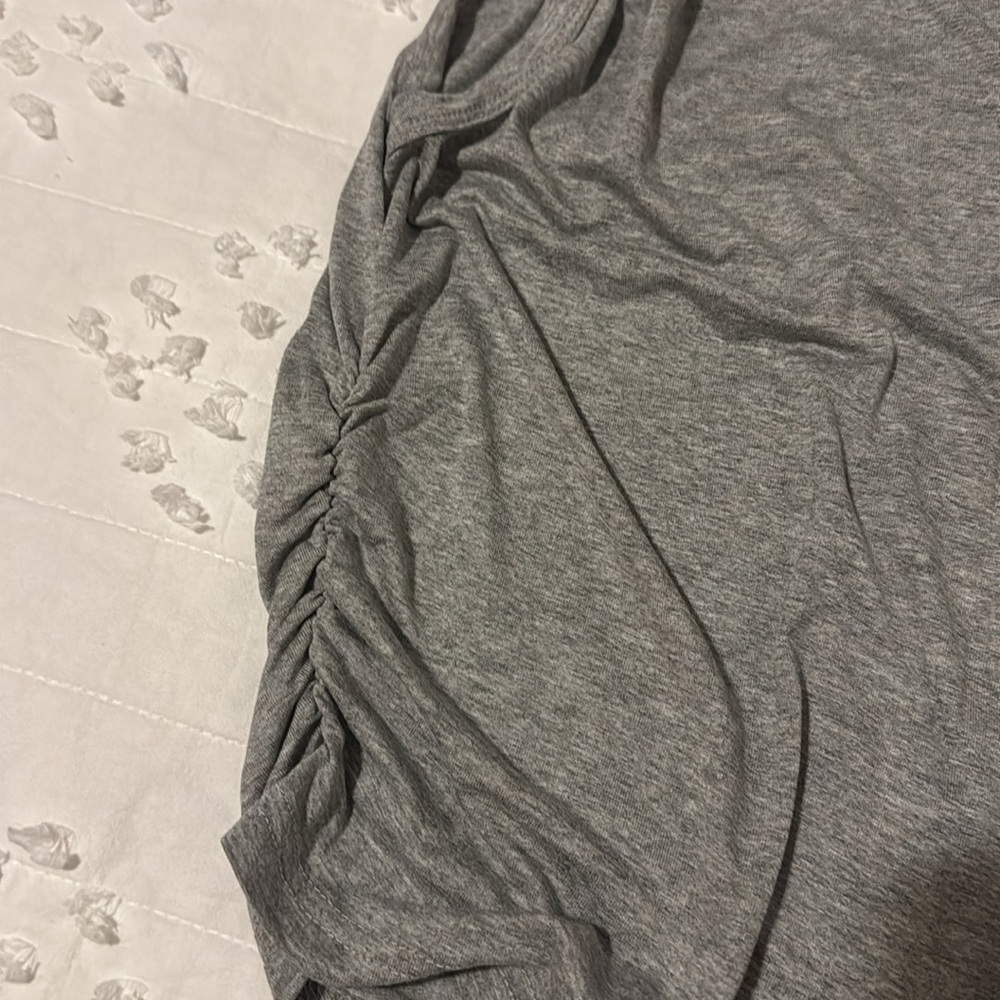 Gray cotton top - Picture 2 of 3